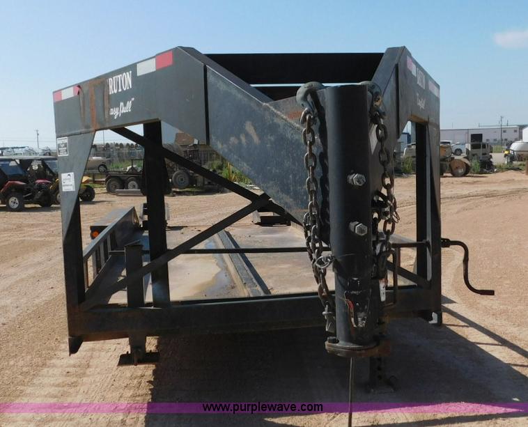 image for item L5942 2011 Bruton Easy Pull equipment trailer
