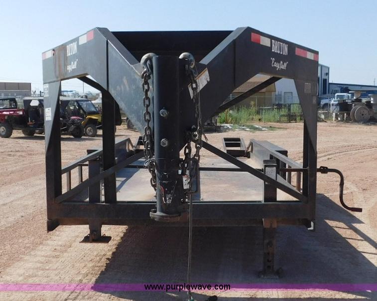 image for item L5942 2011 Bruton Easy Pull equipment trailer