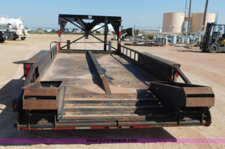 image for item L5942 2011 Bruton Easy Pull equipment trailer
