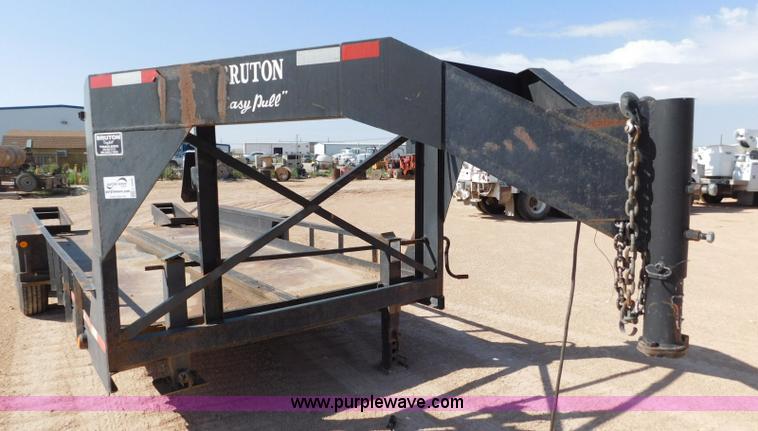 image for item L5942 2011 Bruton Easy Pull equipment trailer