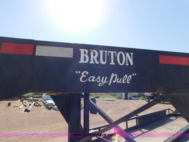 image for item L5942 2011 Bruton Easy Pull equipment trailer