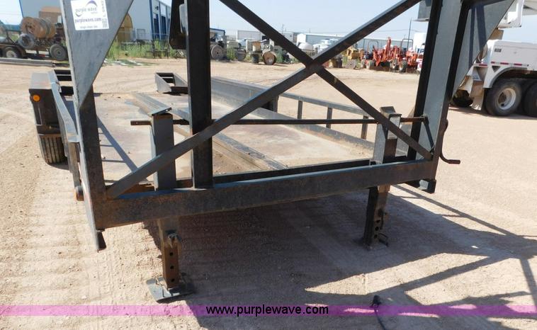 image for item L5942 2011 Bruton Easy Pull equipment trailer