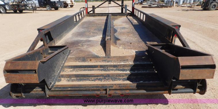 image for item L5942 2011 Bruton Easy Pull equipment trailer