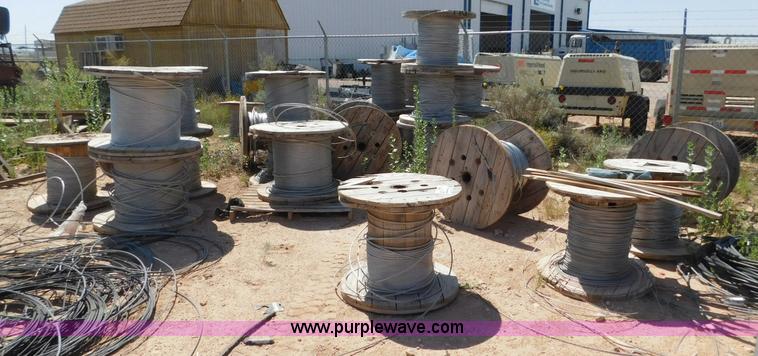 image for item L5959 Approximately 20 partial rolls of cable