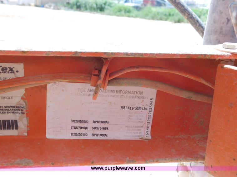 image for item L5963 2013 Big Tex steam trailer