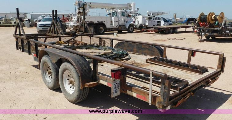 image for item L5970 2007 Parker Performance reel trailer