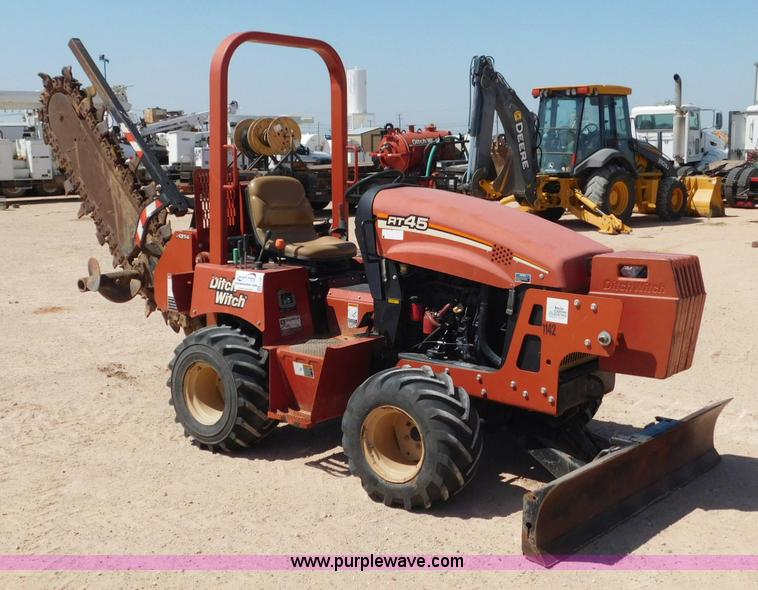 image for item L5971 2012 Ditch Witch RT45 trencher