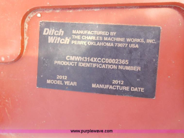 image for item L5971 2012 Ditch Witch RT45 trencher