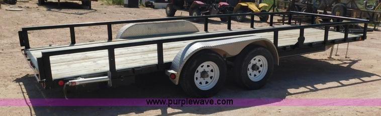 image for item L5972 2011 PJ 48320 utility trailer