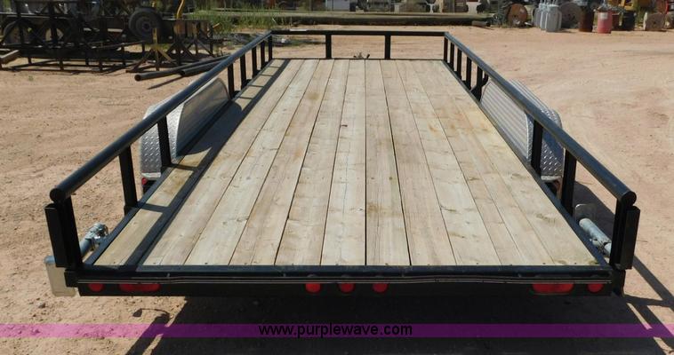 image for item L5972 2011 PJ 48320 utility trailer