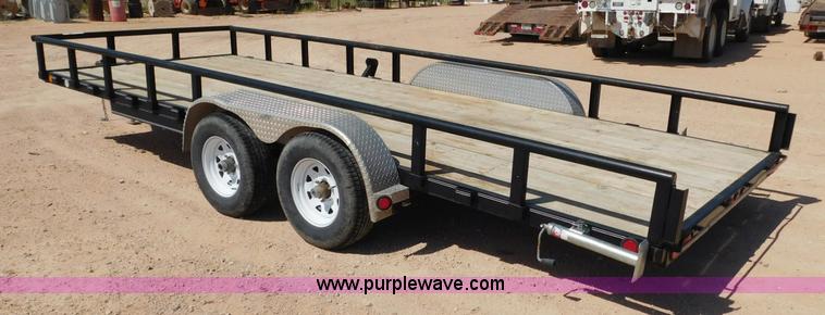 image for item L5972 2011 PJ 48320 utility trailer