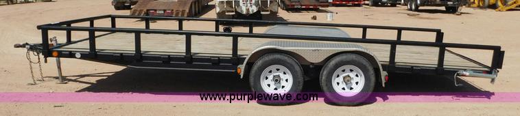 image for item L5972 2011 PJ 48320 utility trailer