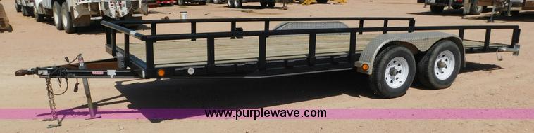 image for item L5972 2011 PJ 48320 utility trailer
