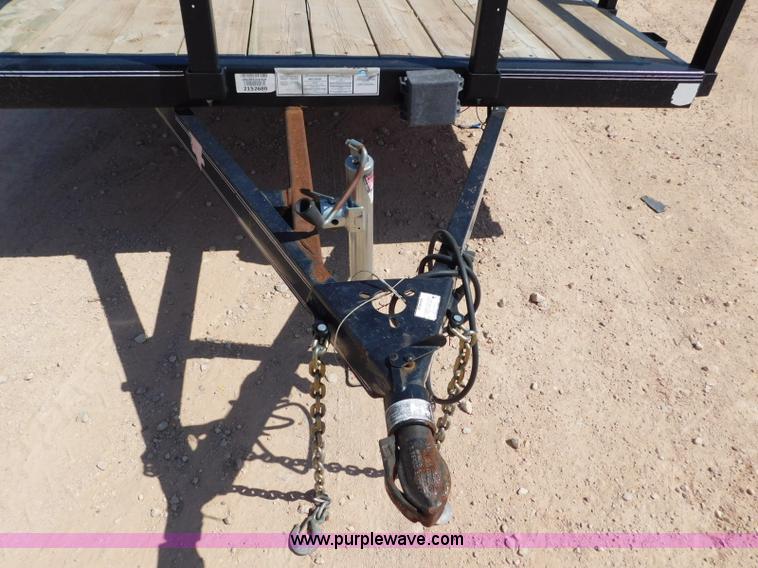 image for item L5972 2011 PJ 48320 utility trailer