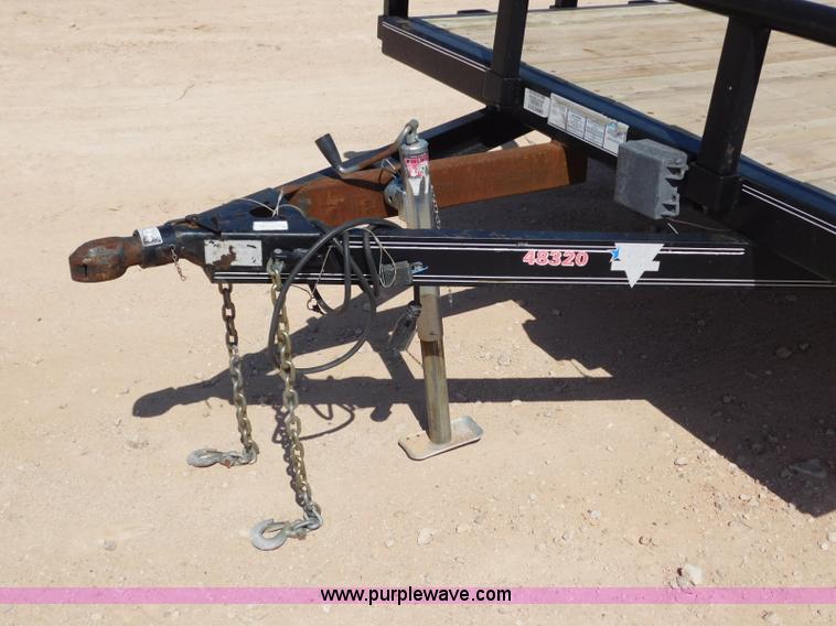 image for item L5972 2011 PJ 48320 utility trailer
