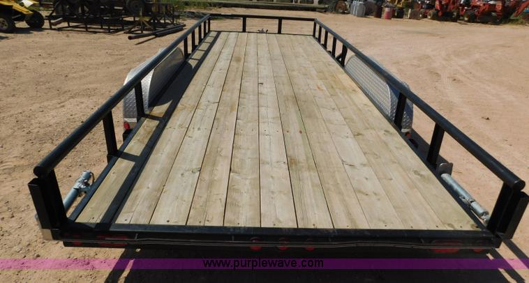 image for item L5972 2011 PJ 48320 utility trailer