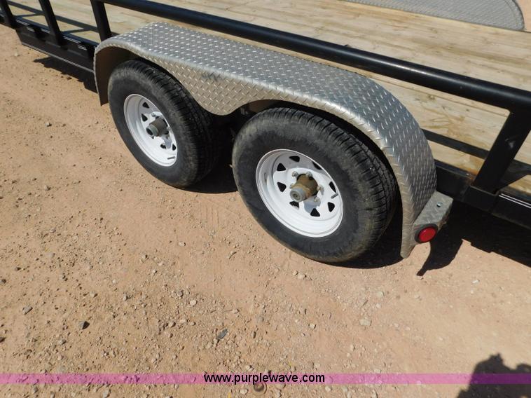 image for item L5972 2011 PJ 48320 utility trailer