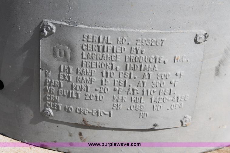 image for item AP9379 2012 Binks pressure spray paint tank