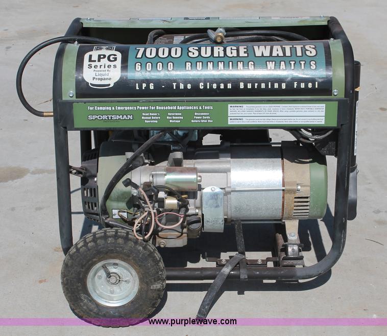 image for item AP9380 Sportsman LPG generator