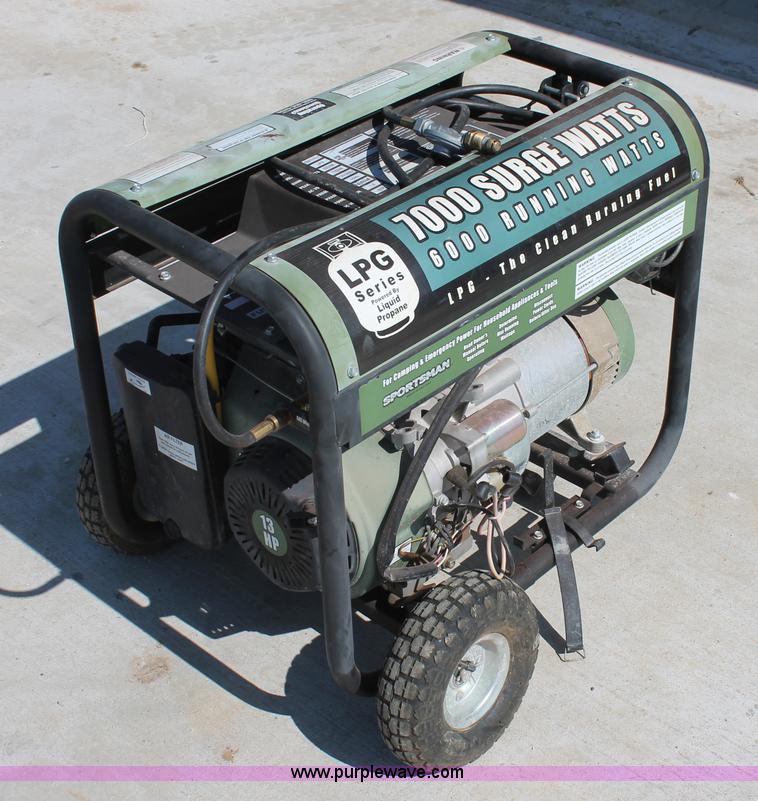image for item AP9380 Sportsman LPG generator