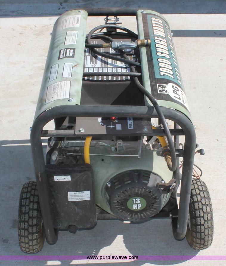 image for item AP9380 Sportsman LPG generator