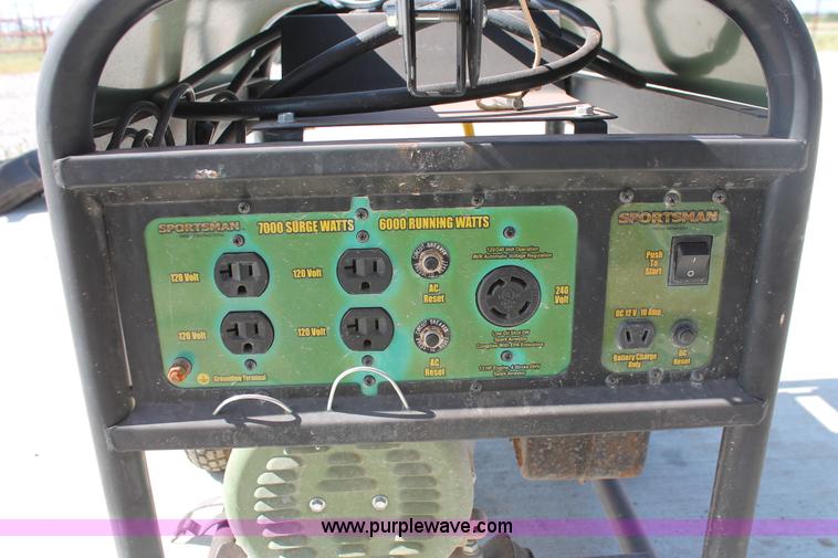 image for item AP9380 Sportsman LPG generator