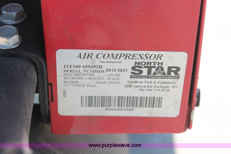 image for item AP9381 Northstar air compressor
