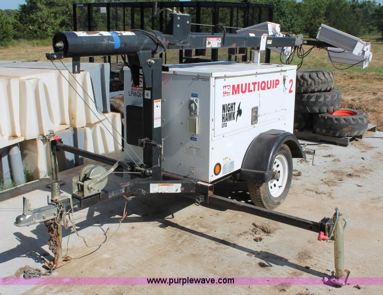 image for item AP9383 2012 Multiquip Night Hawk LT12 light plant