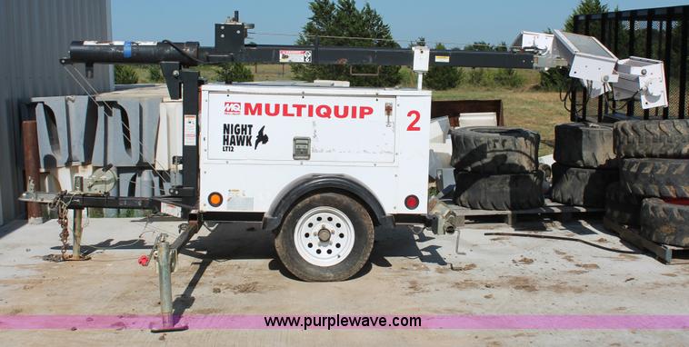 image for item AP9383 2012 Multiquip Night Hawk LT12 light plant