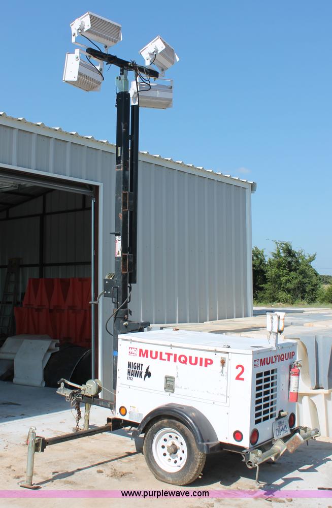 image for item AP9383 2012 Multiquip Night Hawk LT12 light plant