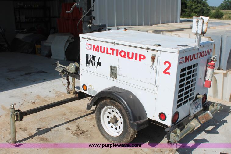 image for item AP9383 2012 Multiquip Night Hawk LT12 light plant