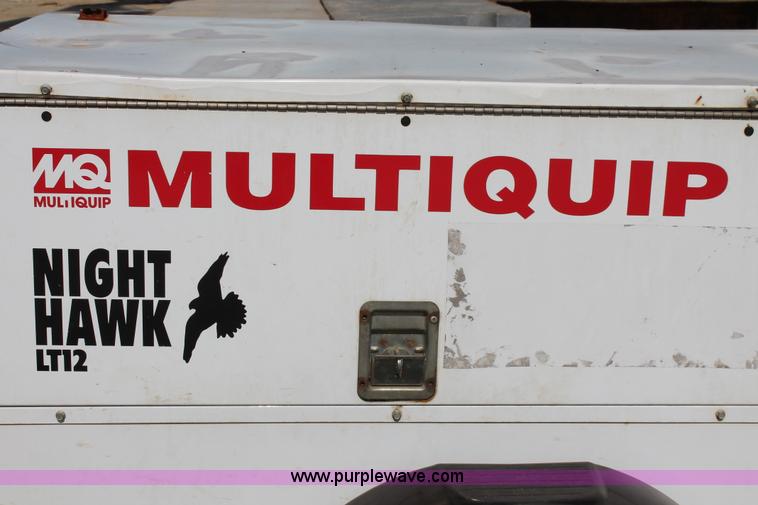 image for item AP9383 2012 Multiquip Night Hawk LT12 light plant