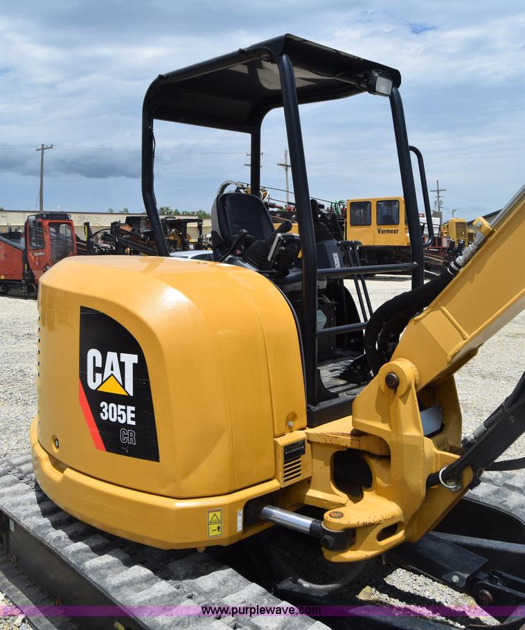 image for item CB9365 2013 Caterpillar 305E CR compact excavator