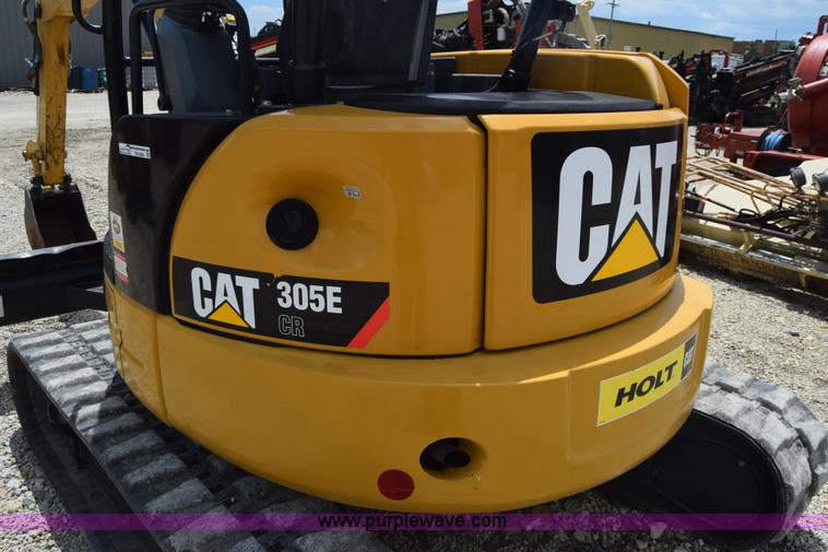 image for item CB9365 2013 Caterpillar 305E CR compact excavator