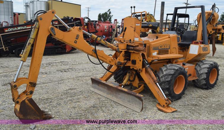 image for item CB9366 1999 Case 660 cable plow