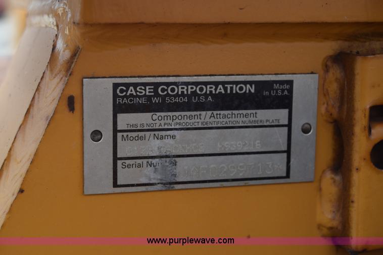 image for item CB9367 1999 Case 560 trencher