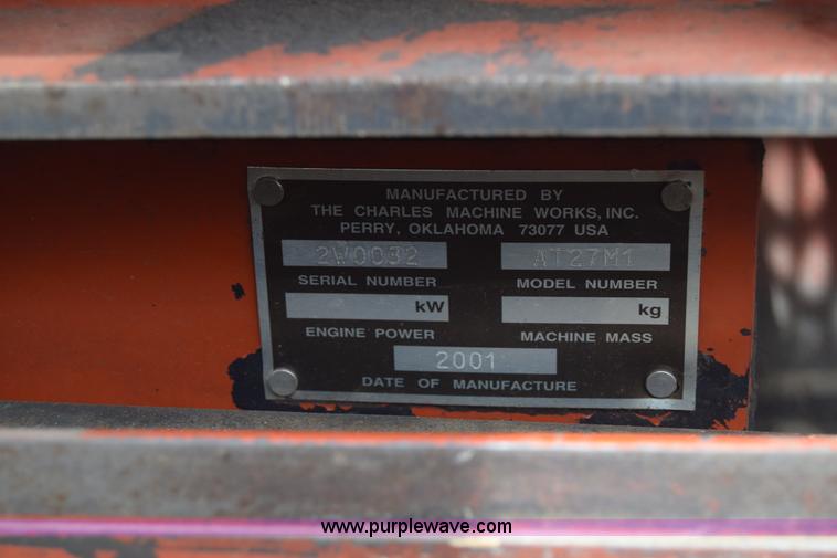 image for item CB9370 2001 Ditch Witch JT2720  all terrain directional drill