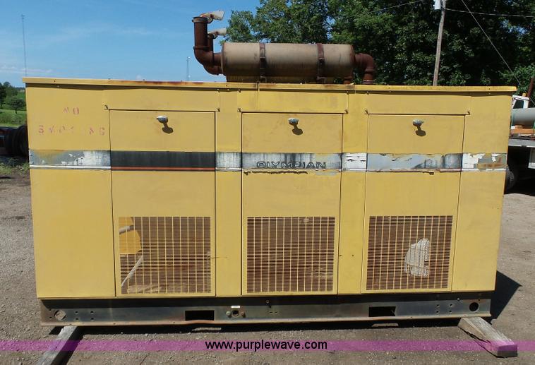 image for item CD9502 Olympian generator