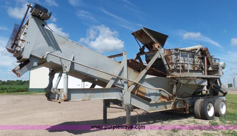 image for item J5486 Cedarapids 1304 wash plant