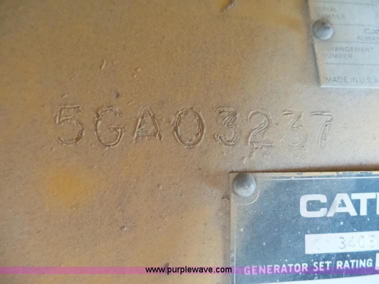 image for item J5487 1993 Caterpillar generator