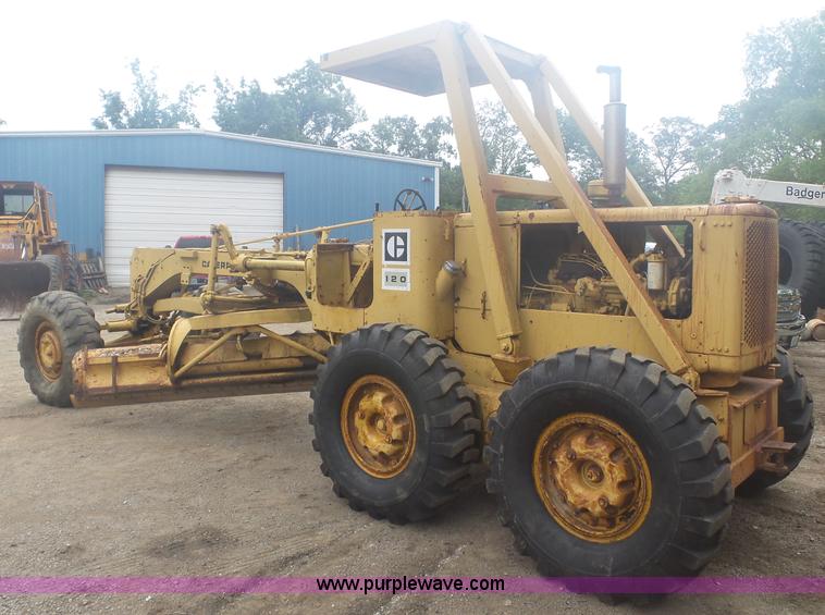 image for item K3484 1969 Caterpillar 120 motor grader