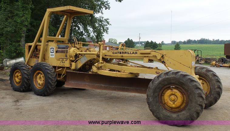 image for item K3484 1969 Caterpillar 120 motor grader