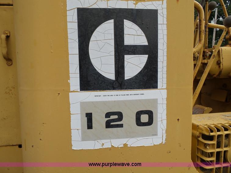 image for item K3484 1969 Caterpillar 120 motor grader