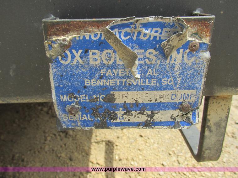 image for item K4051 Ox Bodies barrel dump bed