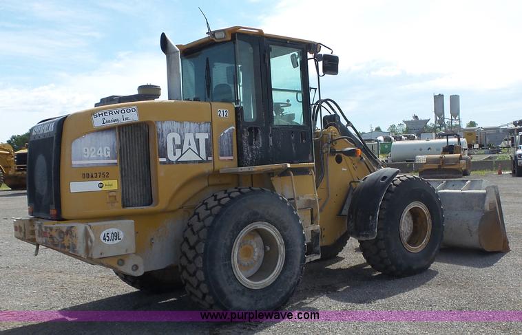 image for item K7084 2007 Caterpillar 924G wheel loader