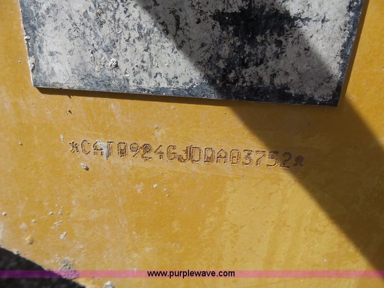 image for item K7084 2007 Caterpillar 924G wheel loader