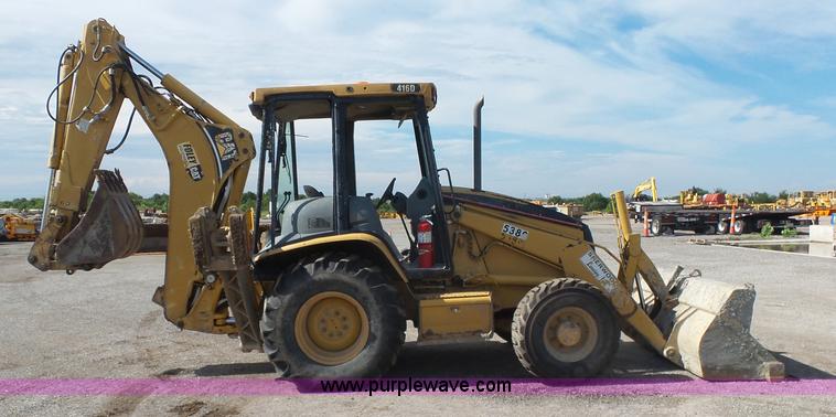 image for item K7085 2002 Caterpillar 416D backhoe