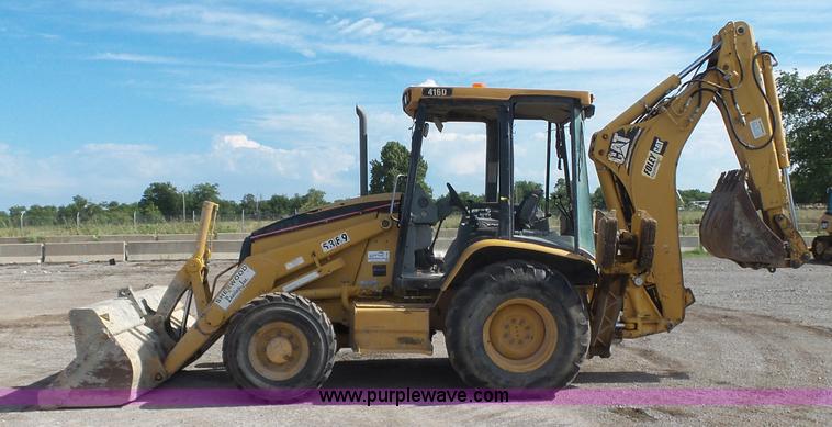 image for item K7085 2002 Caterpillar 416D backhoe