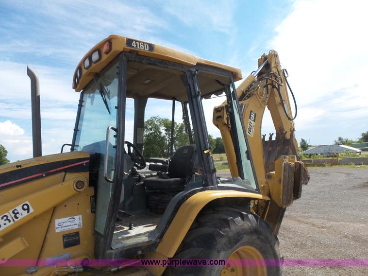 image for item K7085 2002 Caterpillar 416D backhoe