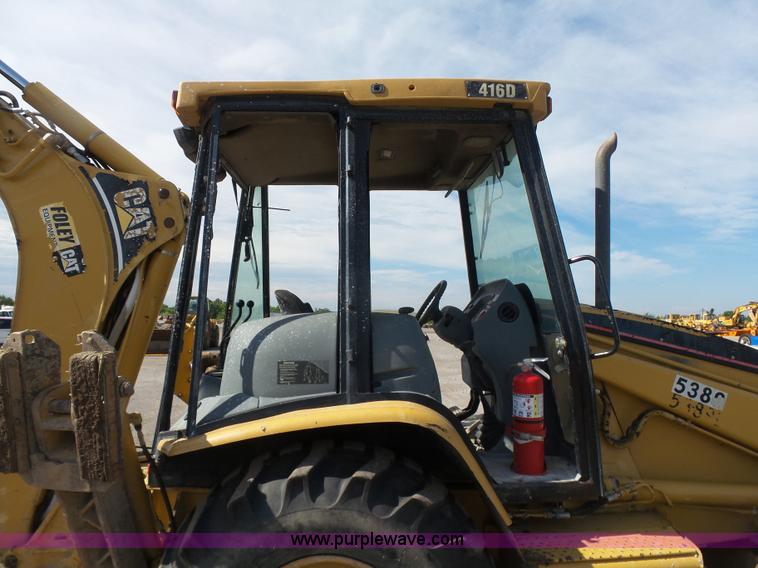 image for item K7085 2002 Caterpillar 416D backhoe